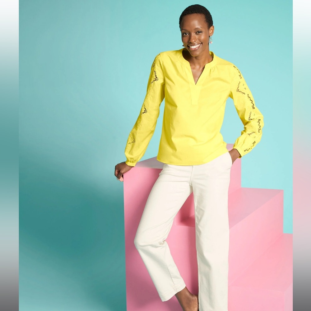 Yellow Women's Talbot Blouse XL